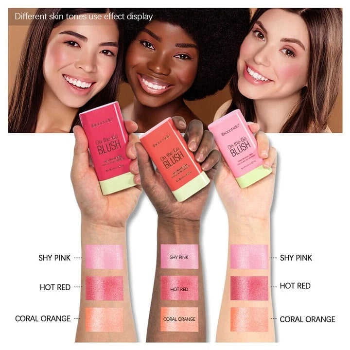 3-In-1 Contouring Lipstick and Blush Stick